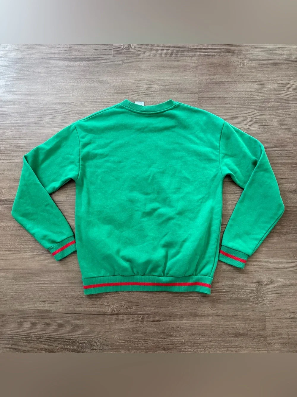 Dr Seuss The Grinch Christmas Green Graphic Sweatshirt Mens Small